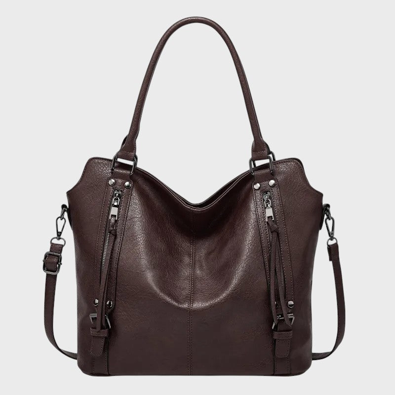 Anastásia – Elegante bolso de cuero PU con cierre seguro y correas cómodas