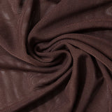 Vilma - Vestido corto de punto semitransparente con lazo