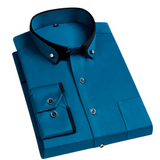 Jan – Camisa de hombre elegante con cuello a contraste