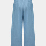 Ema – Jeans con lazo frontal y corte ligeramente amplio