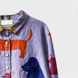 Isabel - Blusa femenina con diseño estampado