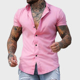 Richard – Camisa de manga corta ajustada
