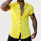 Richard – Camisa de manga corta ajustada