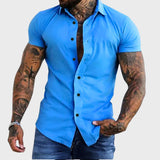 Richard – Camisa de manga corta ajustada