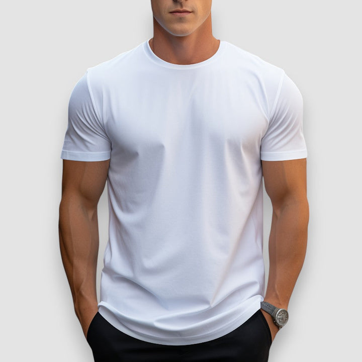 Leonard – Camiseta de Cuello Redondo