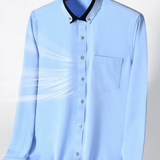 Jan – Camisa de hombre elegante con cuello a contraste
