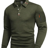 Pedro - Sudadera masculina con cuello y bolsillo