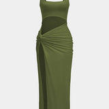 Apolena - Vestido Sólido