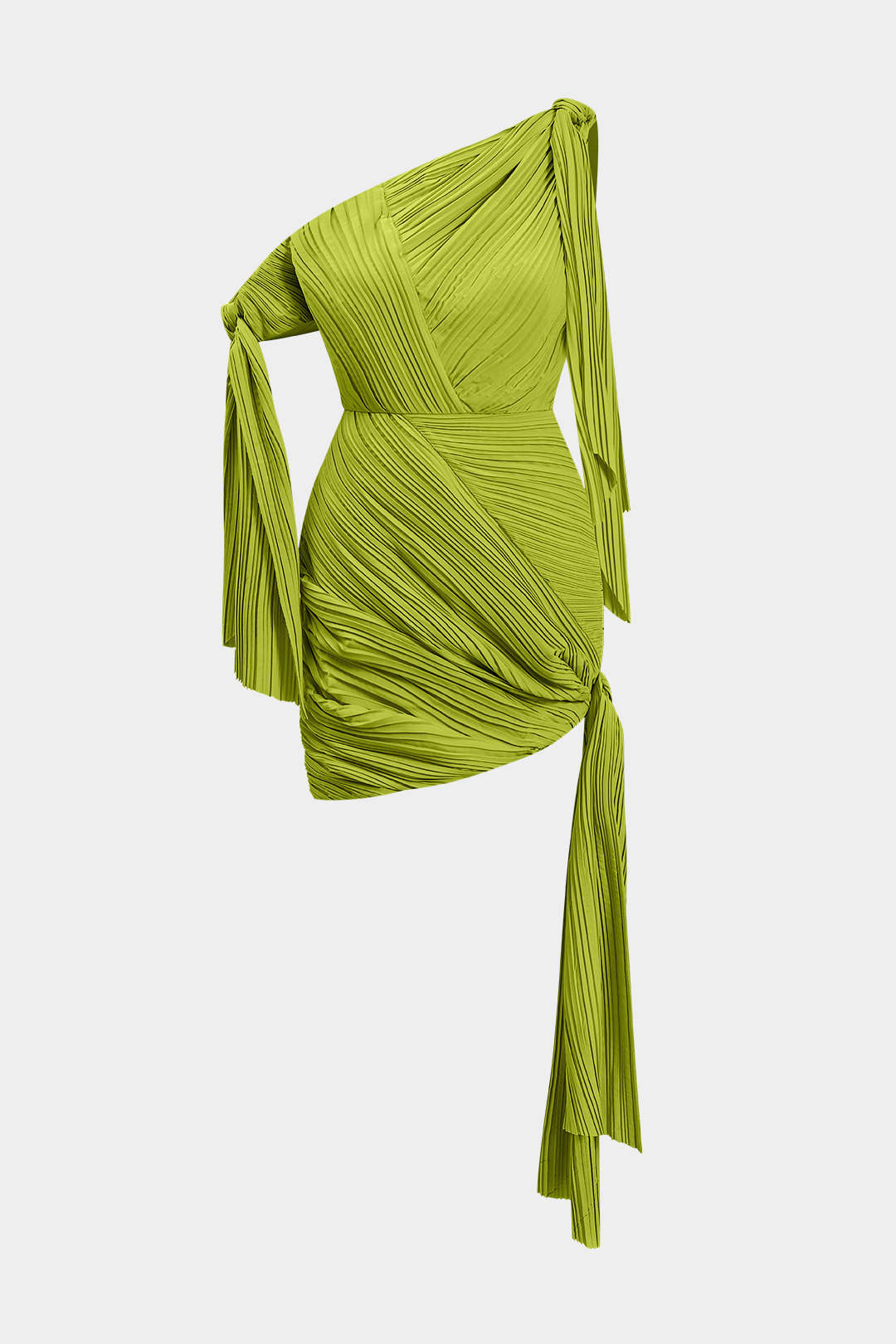 Kris – Vestido corto de diseño asimétrico