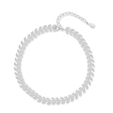 Pulsera de Tobillo 'Grecia' - Plata y Oro