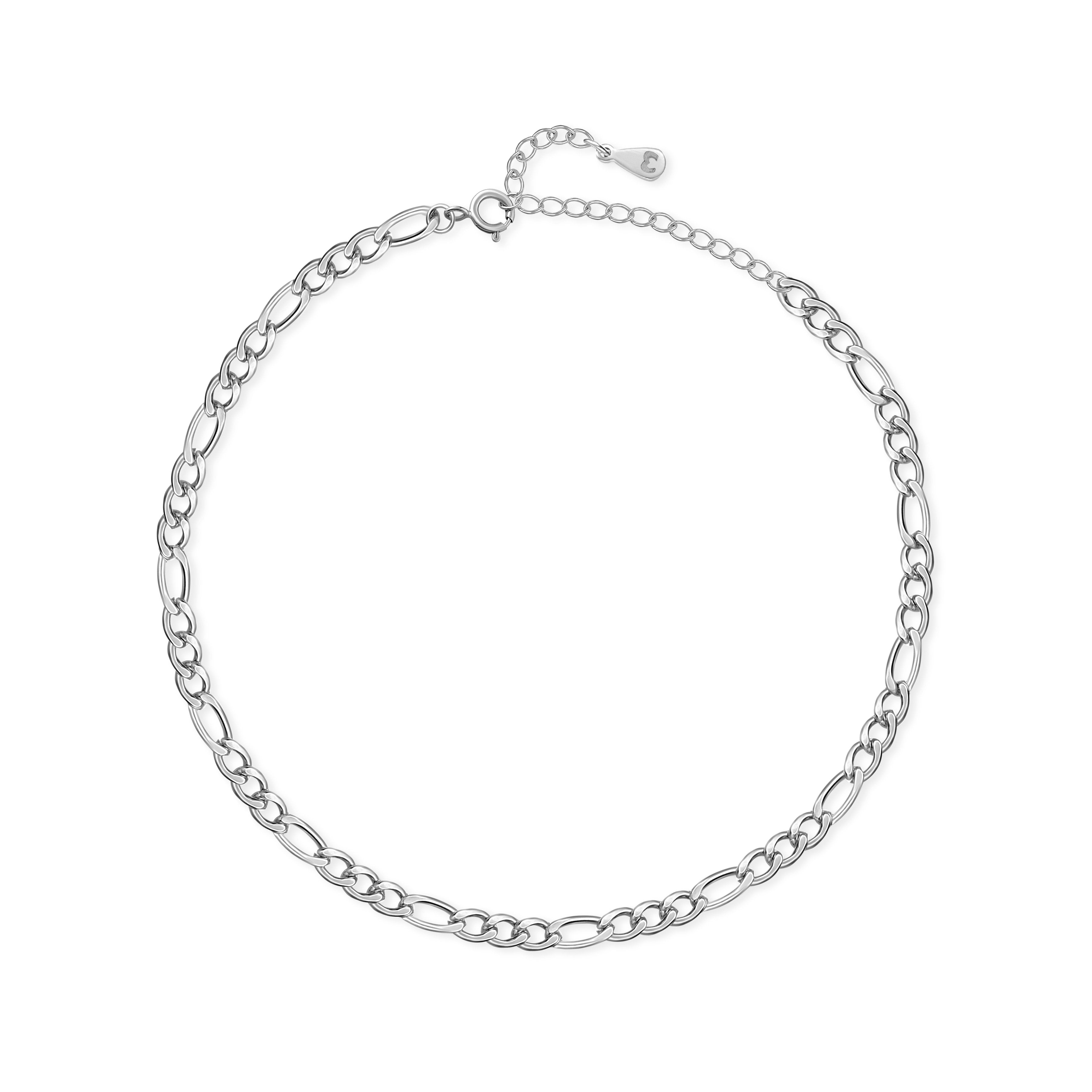 Pulsera de Tobillo 'Fuerza' - Oro y Plata