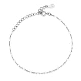 Pulsera de Tobillo 'Coco Brace' - Oro y Plata