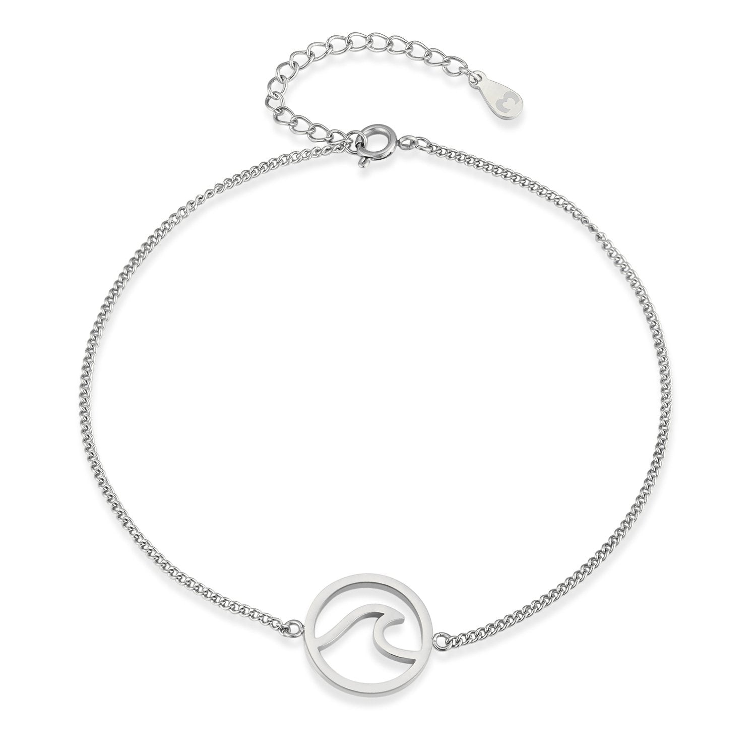 Pulsera de Tobillo 'Armonía' en Plata y Oro