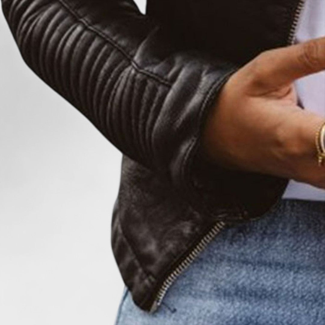 Santana – Sofisticada chaqueta de cuero