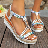 Laura – Sandalias Elegantes y Cómodas con Plataforma