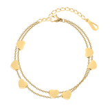 Pulsera 'Amor Verdadero' - Oro, Rosa y Plata
