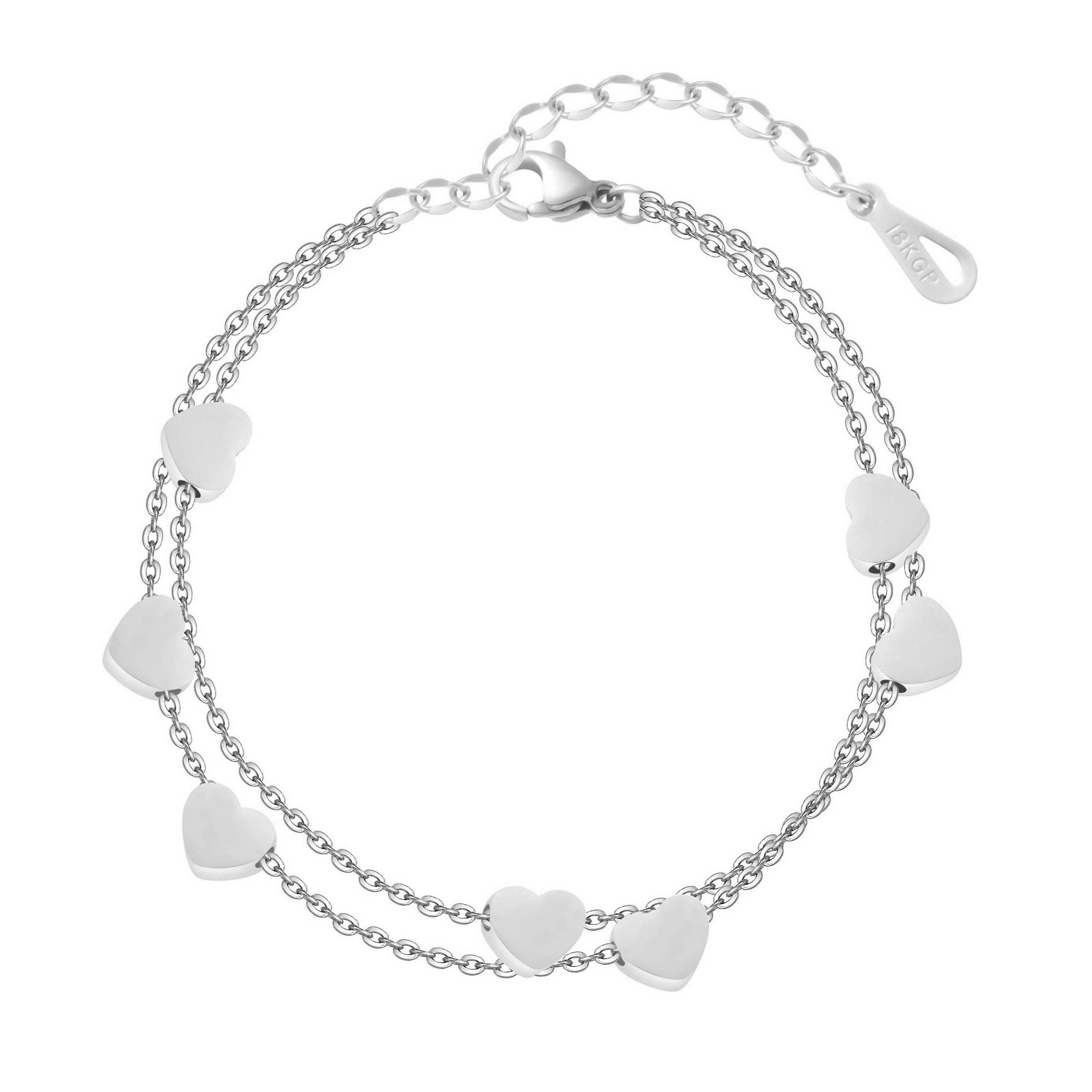 Pulsera 'Amor Verdadero' - Oro, Rosa y Plata