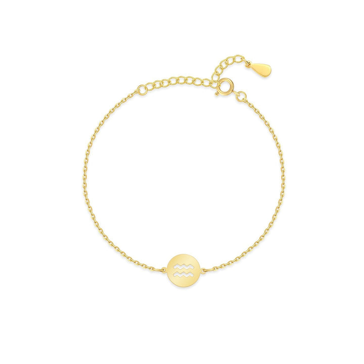Pulsera Zodiacal - Oro y Plata