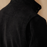 Bernard- Chaqueta negra de lana con varios bolsillos