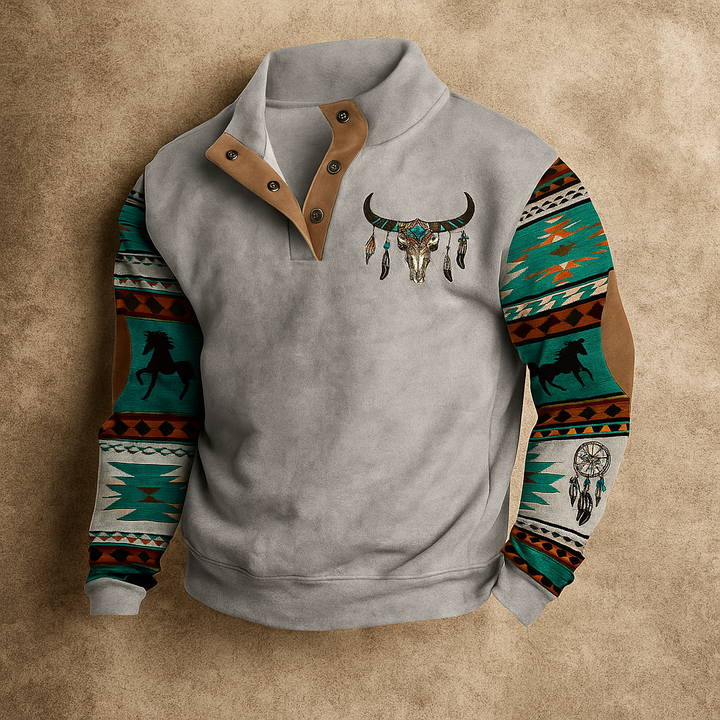 Bartolomeu- Suéter con cremallera