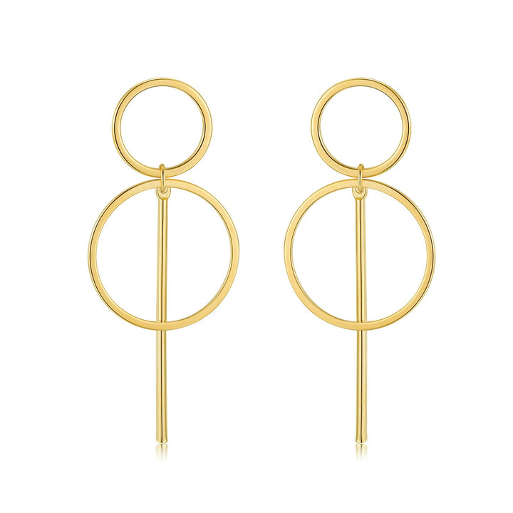 Cascade Earrings - Gold / Silver