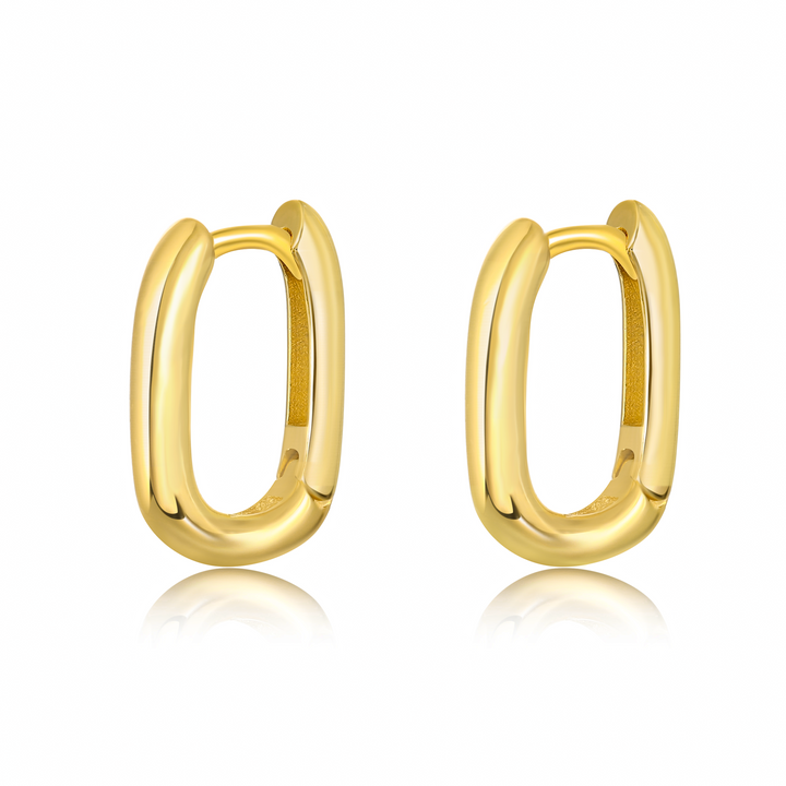 Eslabón Earrings - Sterling Silver