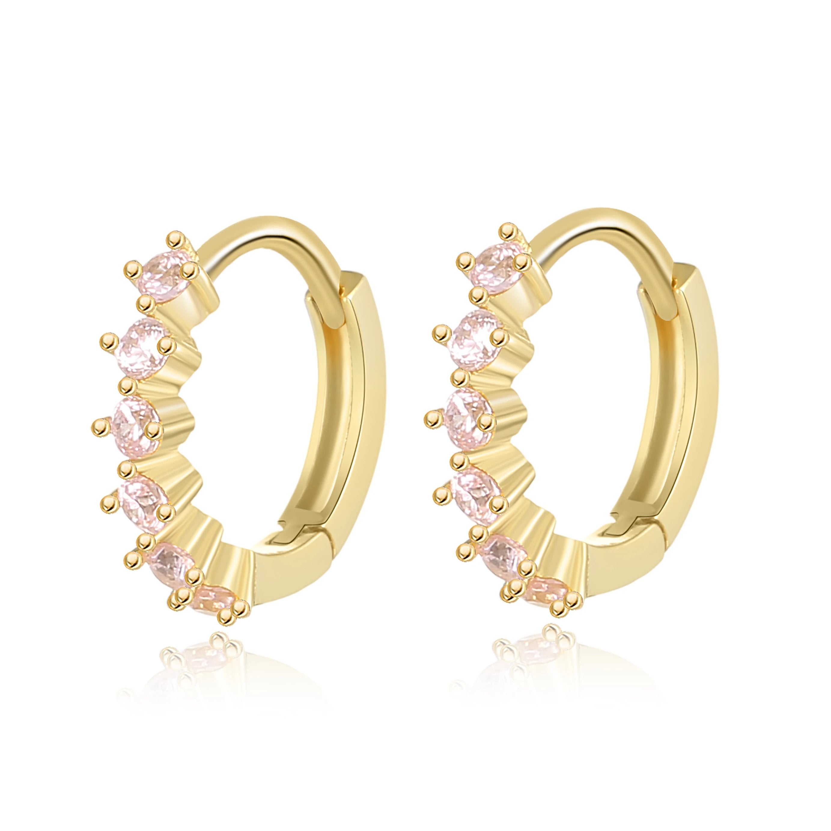 Pendientes Belle en Plata de Ley