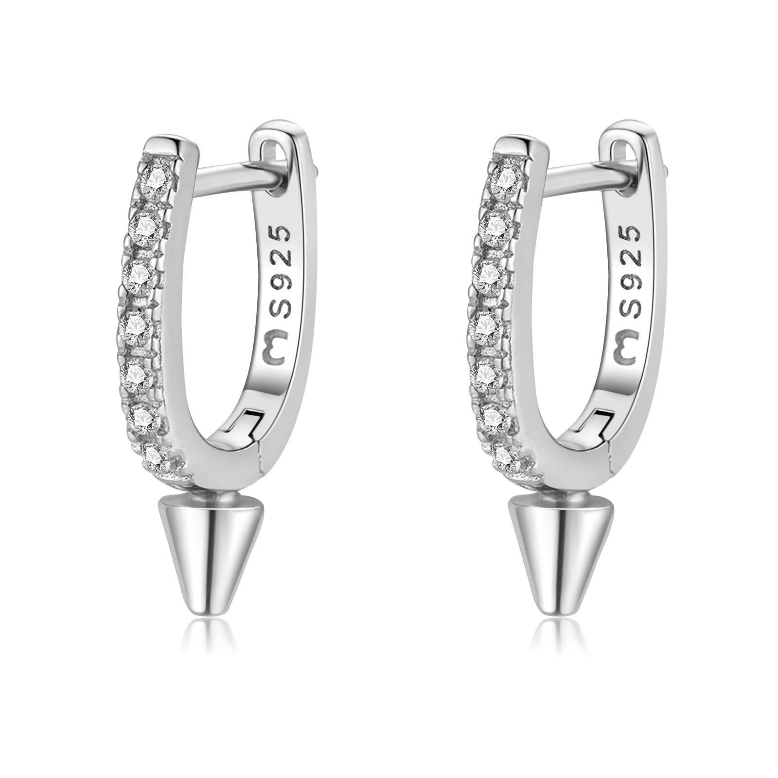 Kono Earrings - Sterling Silver