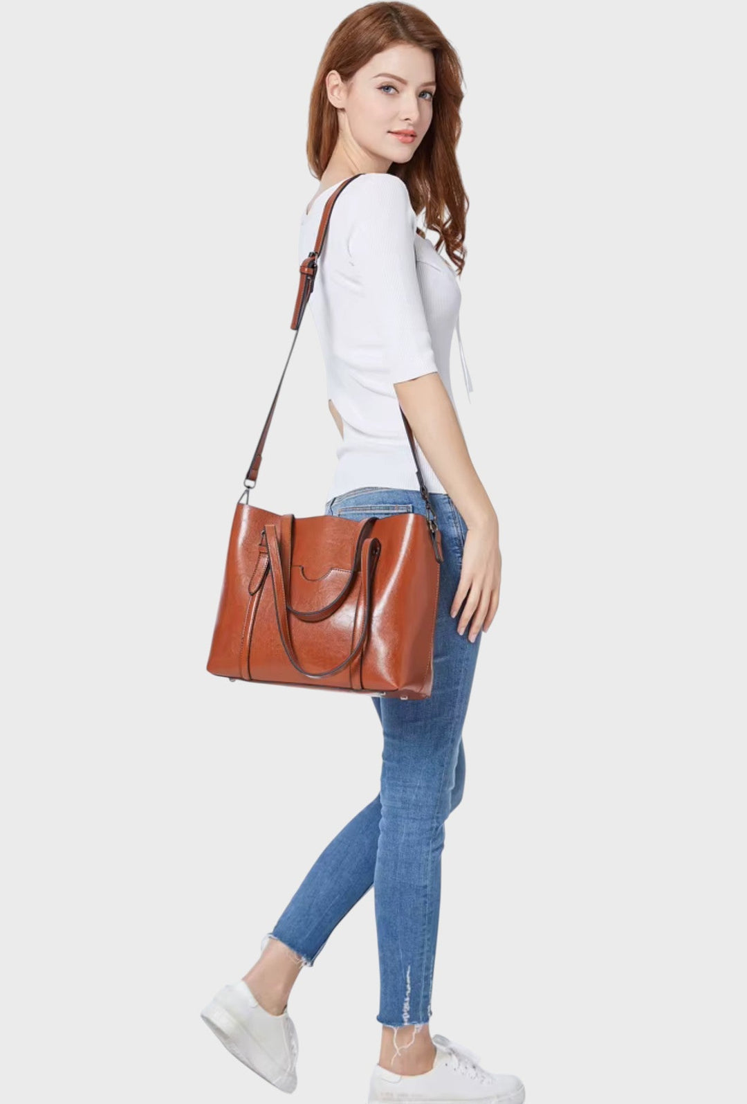Vera – Elegante bolso retro con cómoda correa