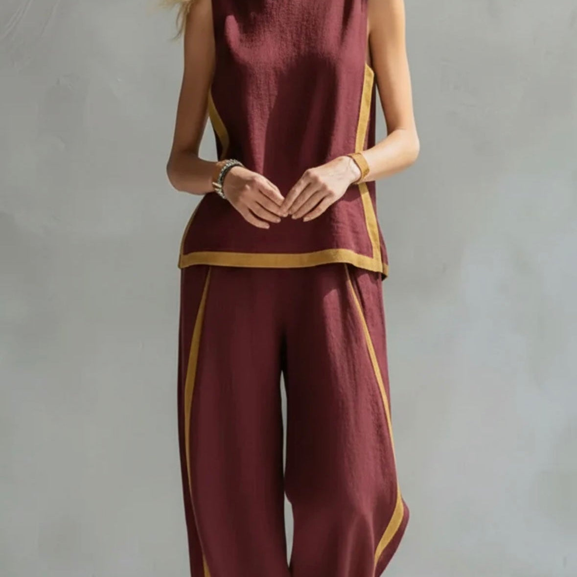 Lara - Conjunto Chic de Dos Piezas