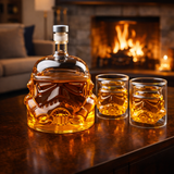 Botella de Whisky - Edición Especial: Set de Botellas y Vasos