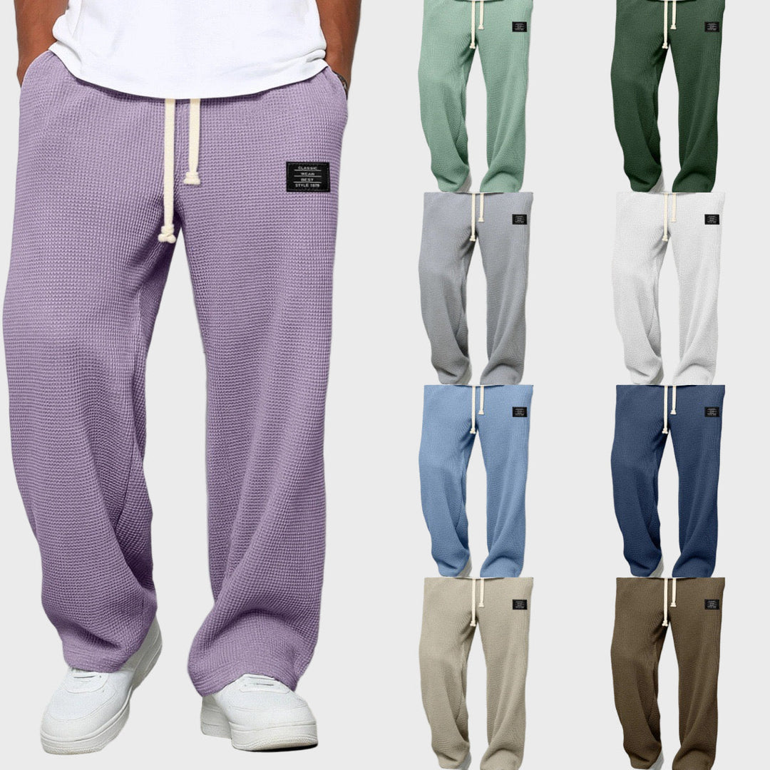Samuel – Pantalones Amplios con Cintura Regulable