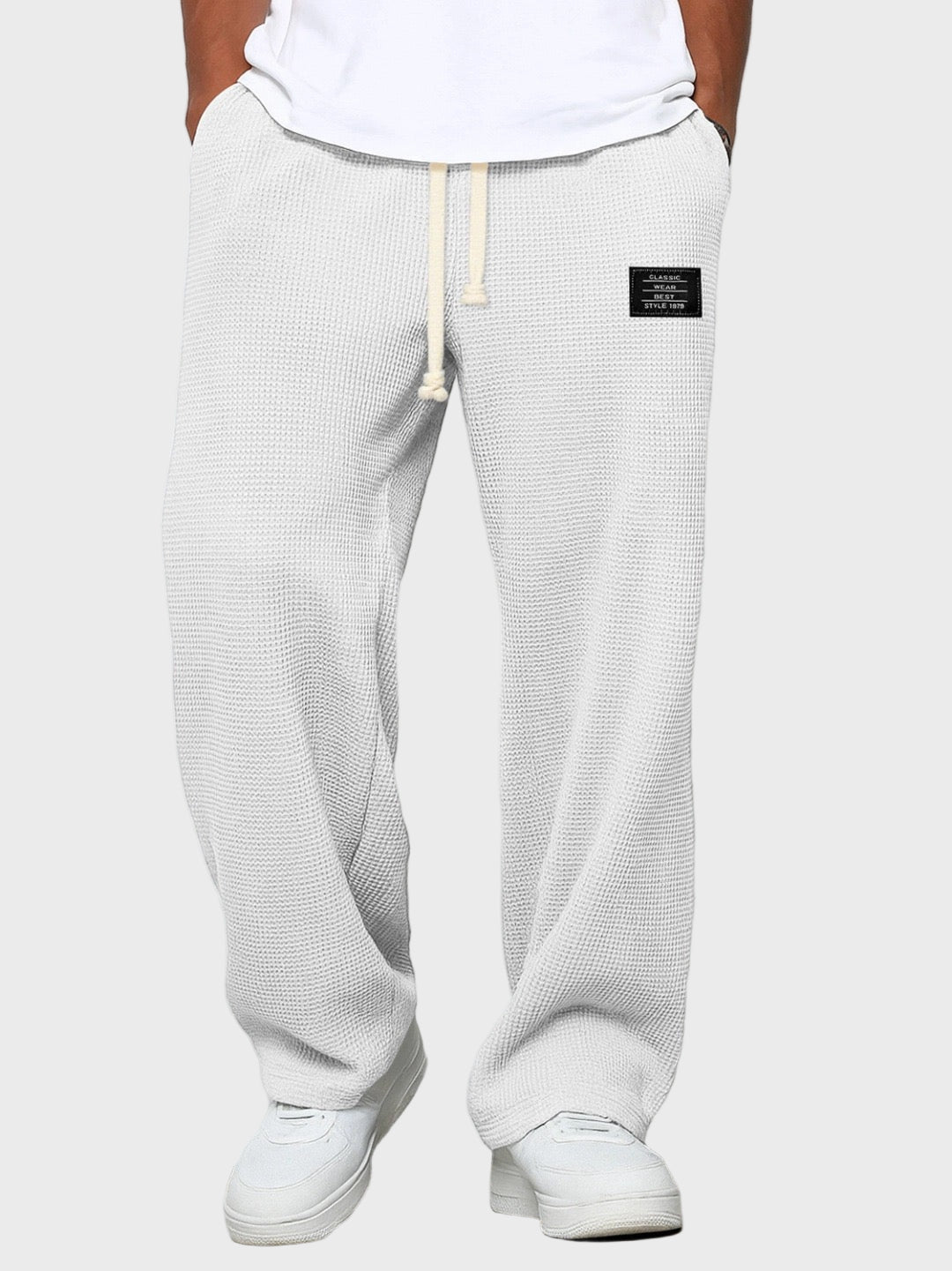 Samuel – Pantalones Amplios con Cintura Regulable