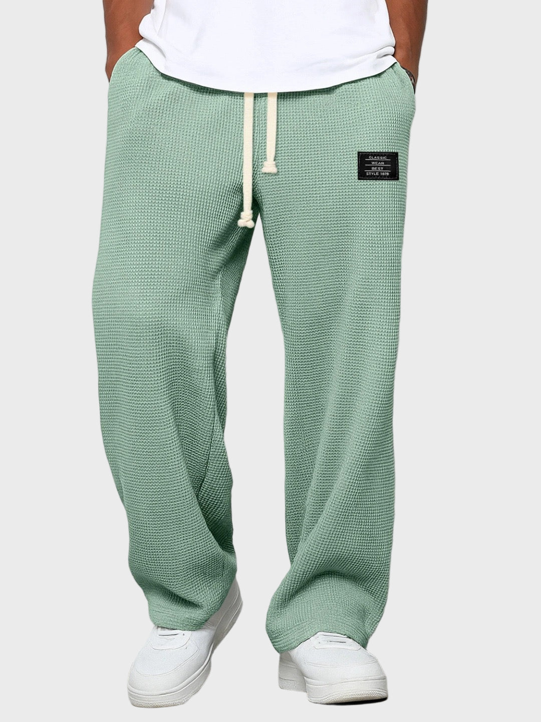 Samuel – Pantalones Amplios con Cintura Regulable