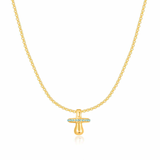 Chupete Collar - Plata Esterlina