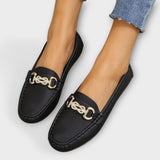 Kris - Zapatos Mocasines de Cuero