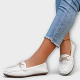 Kris - Zapatos Mocasines de Cuero