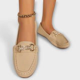 Kris - Zapatos Mocasines de Cuero