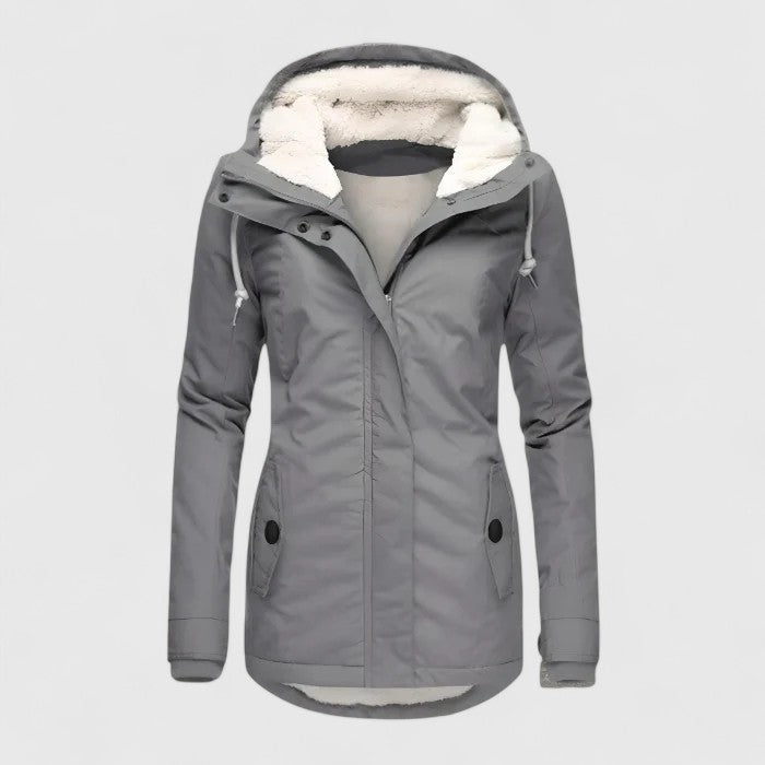 Mara - Chaqueta de otoño impermeable con capucha