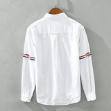 Valter – Camisa de lino bordada