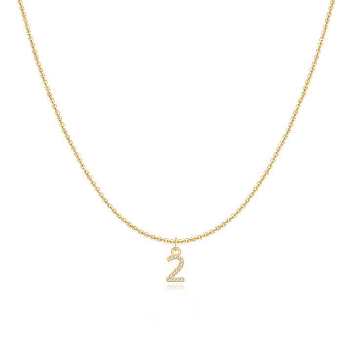 Little Numéro Sterling Silver Necklace