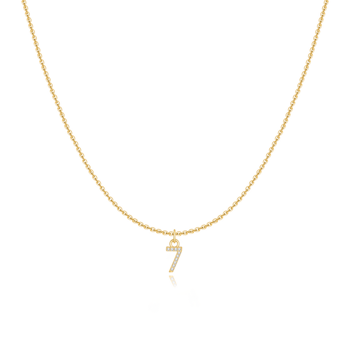 Little Numéro Sterling Silver Necklace