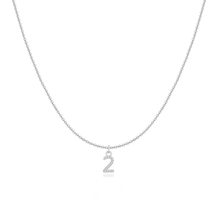 Little Numéro Sterling Silver Necklace