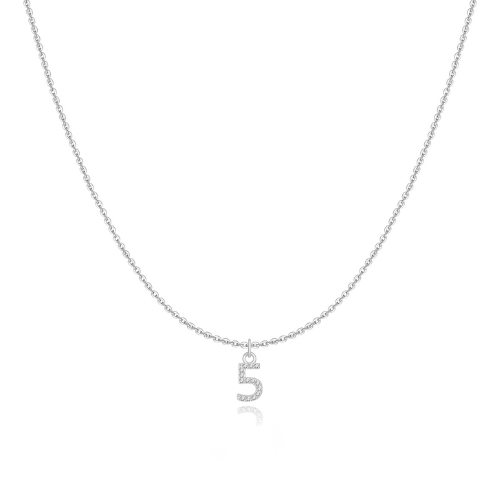 Little Numéro Sterling Silver Necklace