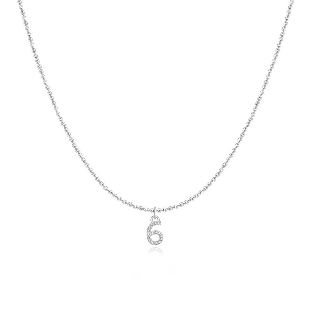 Little Numéro Sterling Silver Necklace