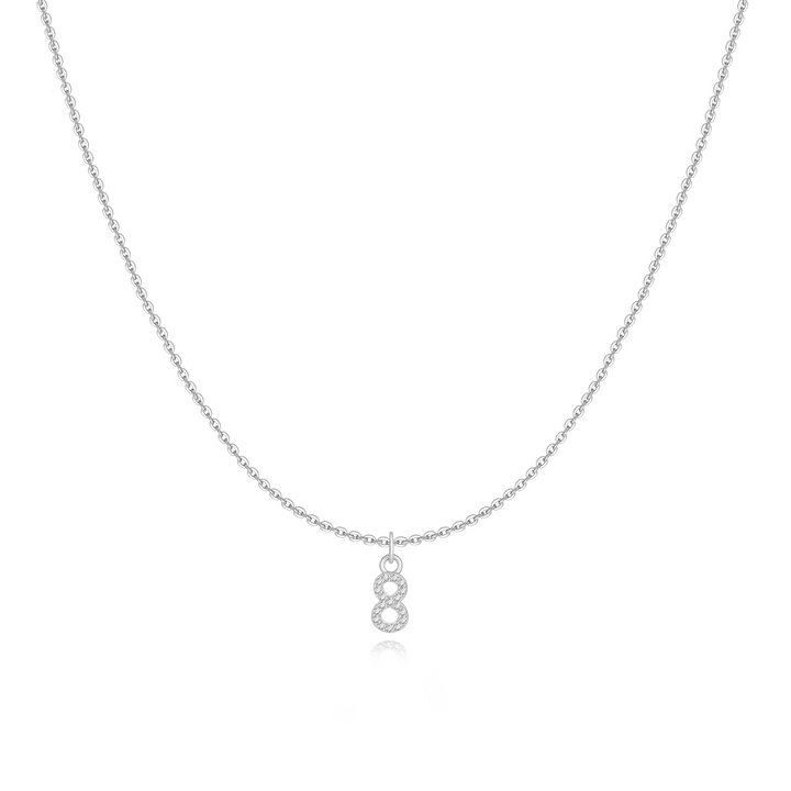 Little Numéro Sterling Silver Necklace