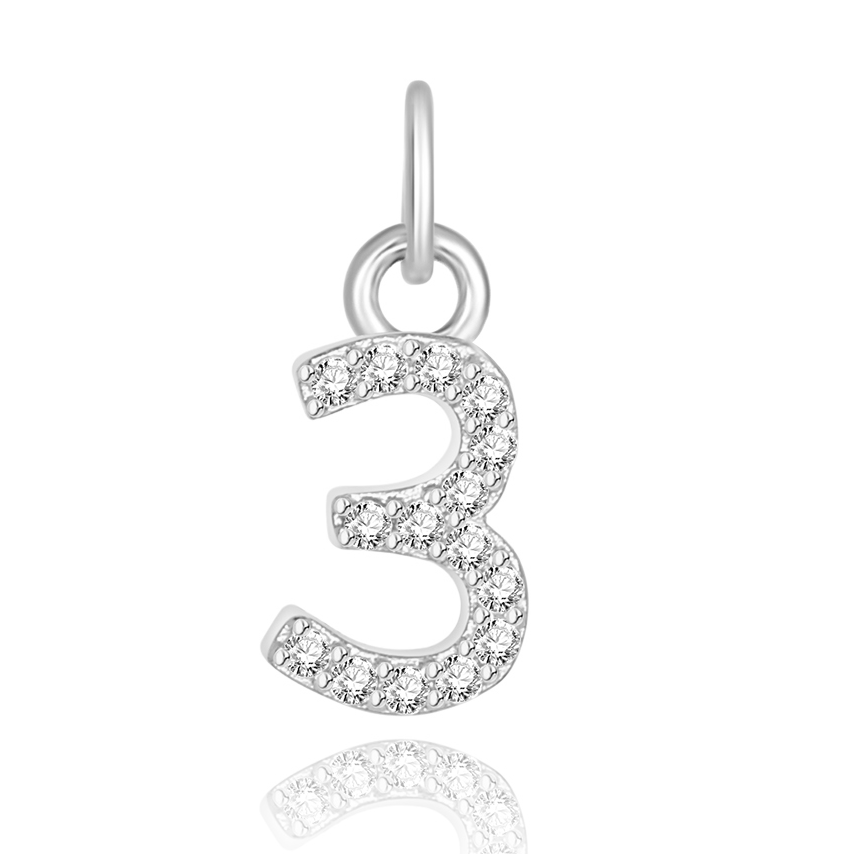 Little Numéro Sterling Silver Necklace