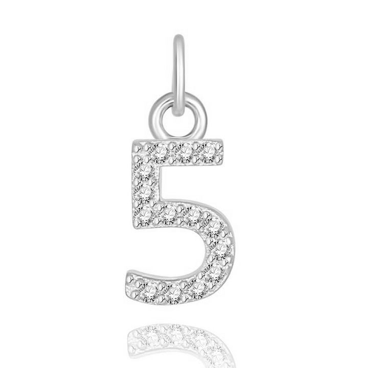 Little Numéro Sterling Silver Necklace
