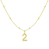 Collar Numérico en Plata Esterlina