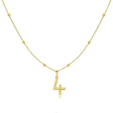 Collar Numérico en Plata Esterlina